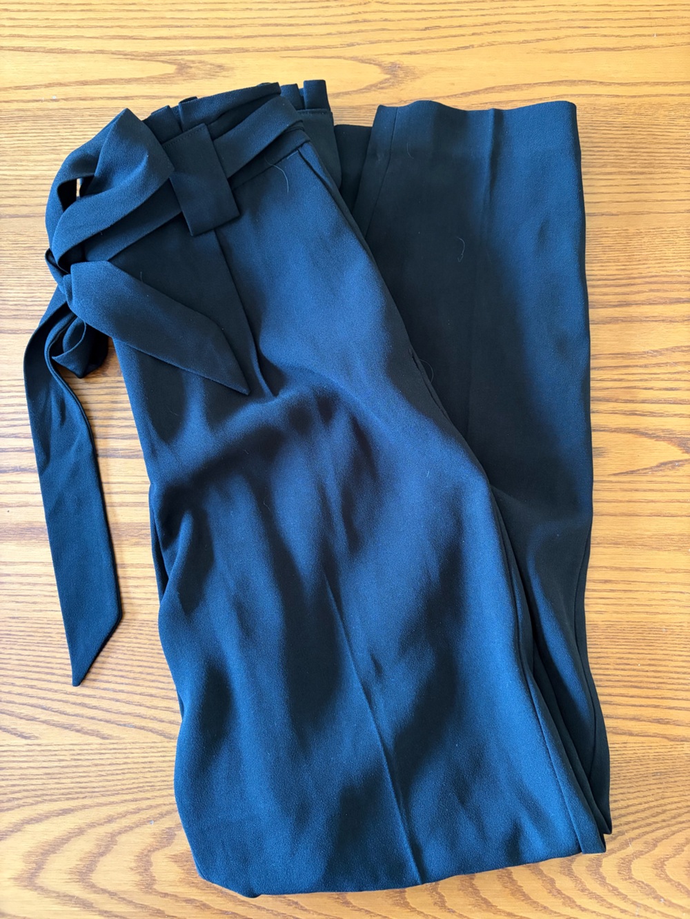 Express Black Dress Pants with Tie